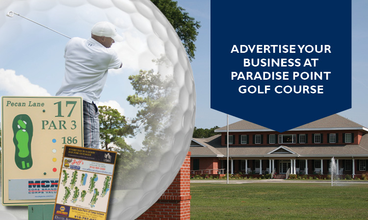 Advertise at our Golf Course