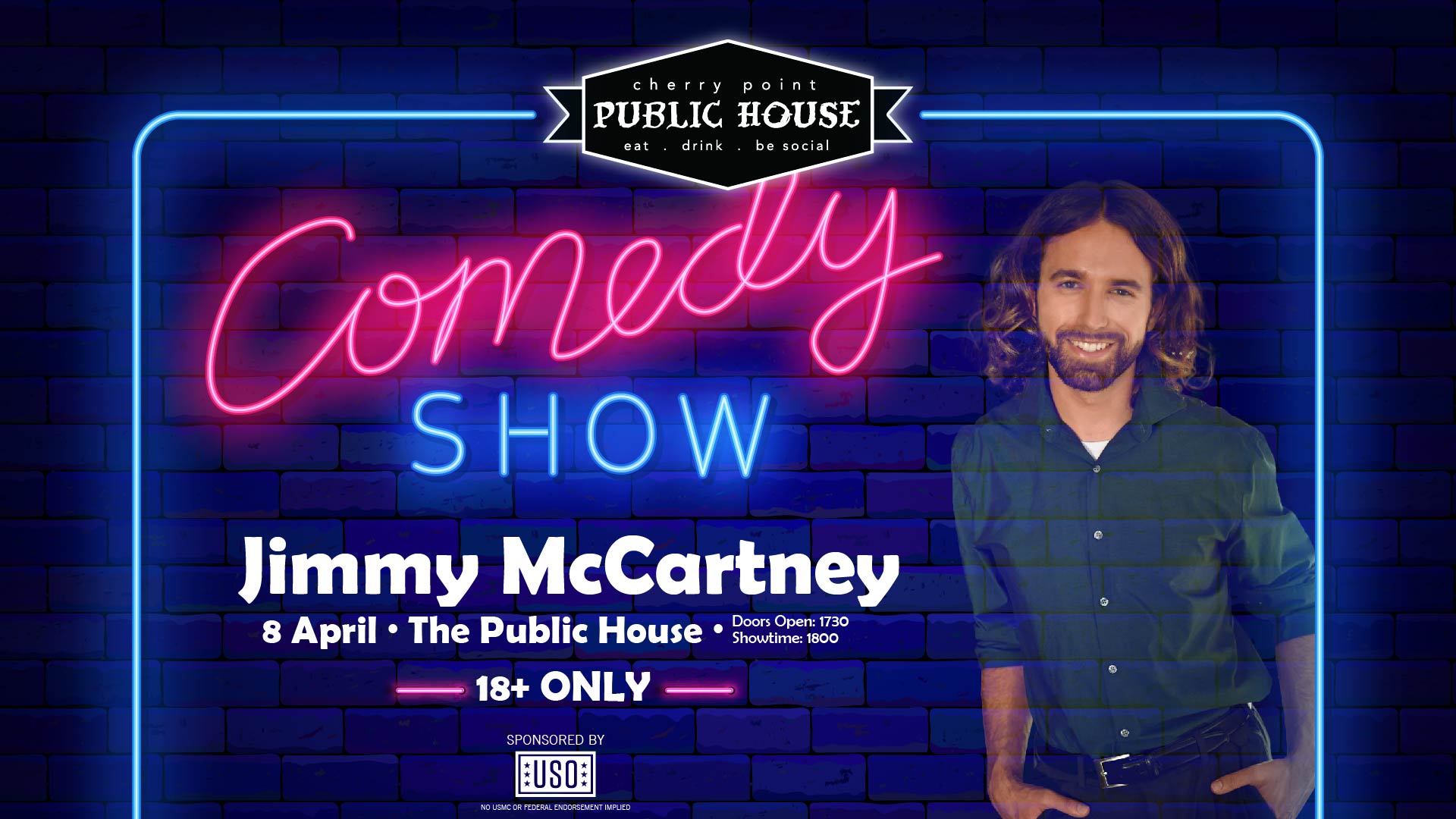 Comedy Show Featuring Jimmy McCartney