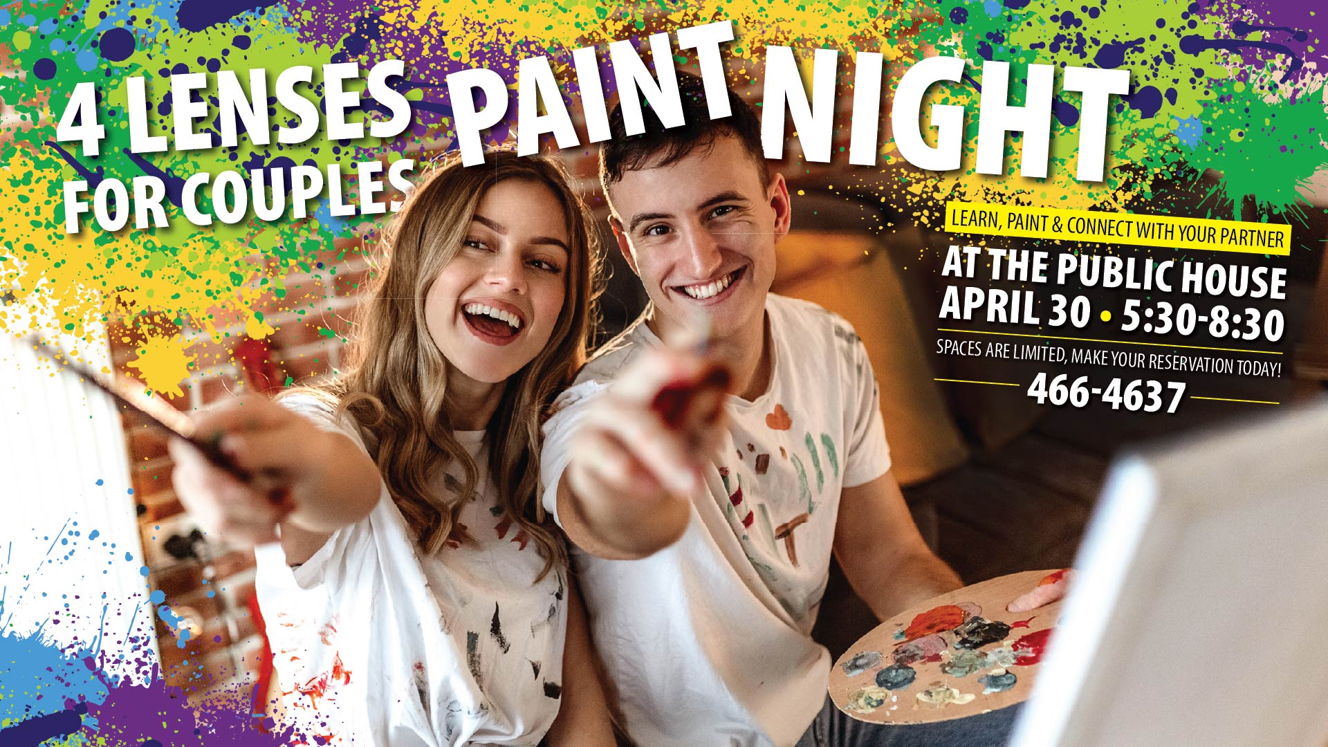 4 Lenses - Paint Your Partner