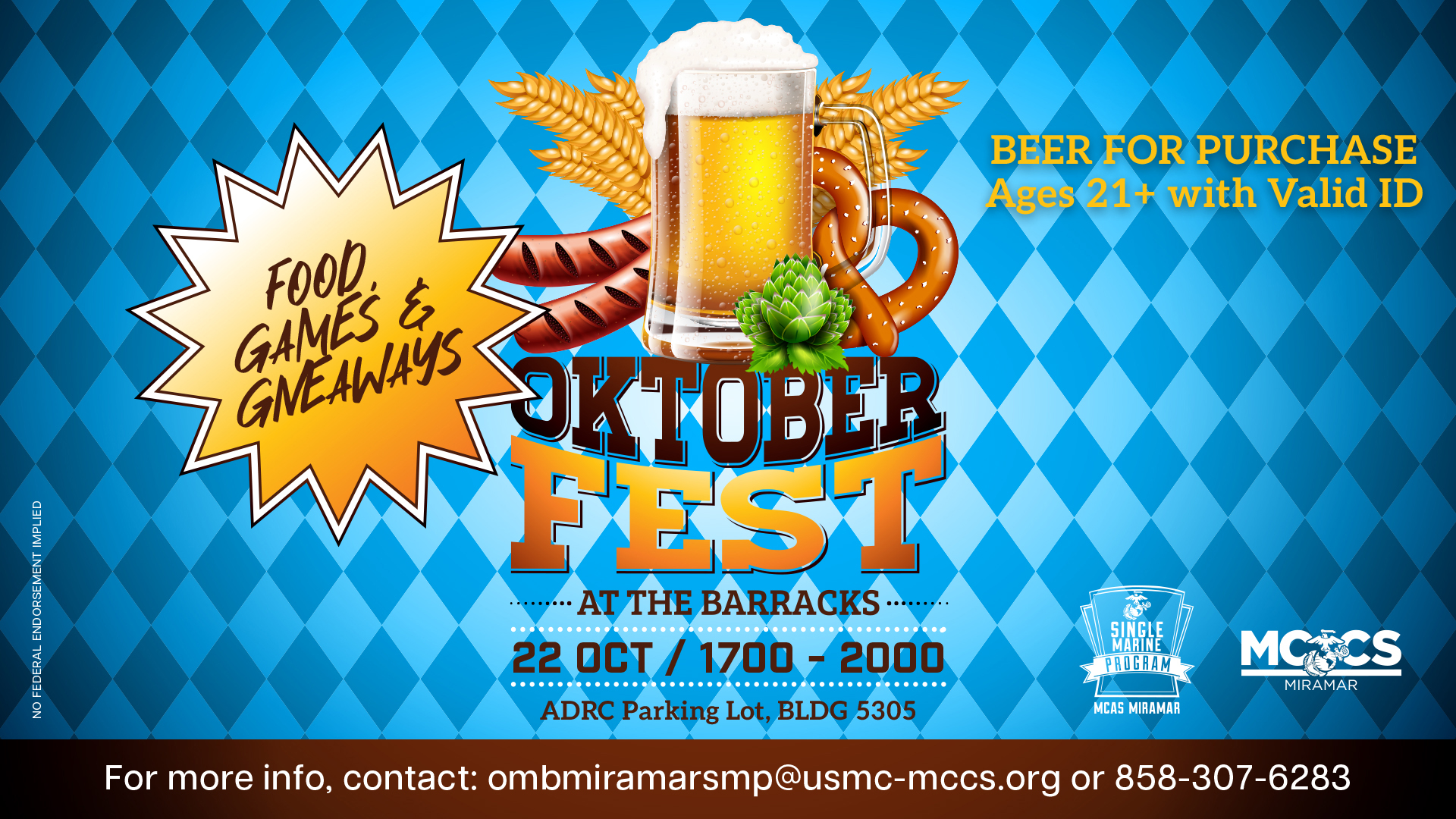 Oktober Fest at the Barracks