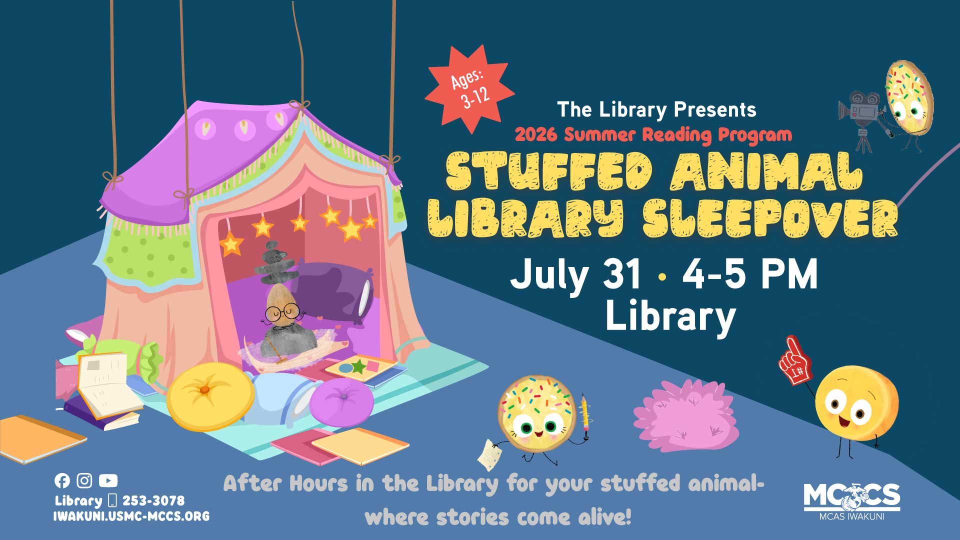 SRP - Stuffed Animal Sleepover