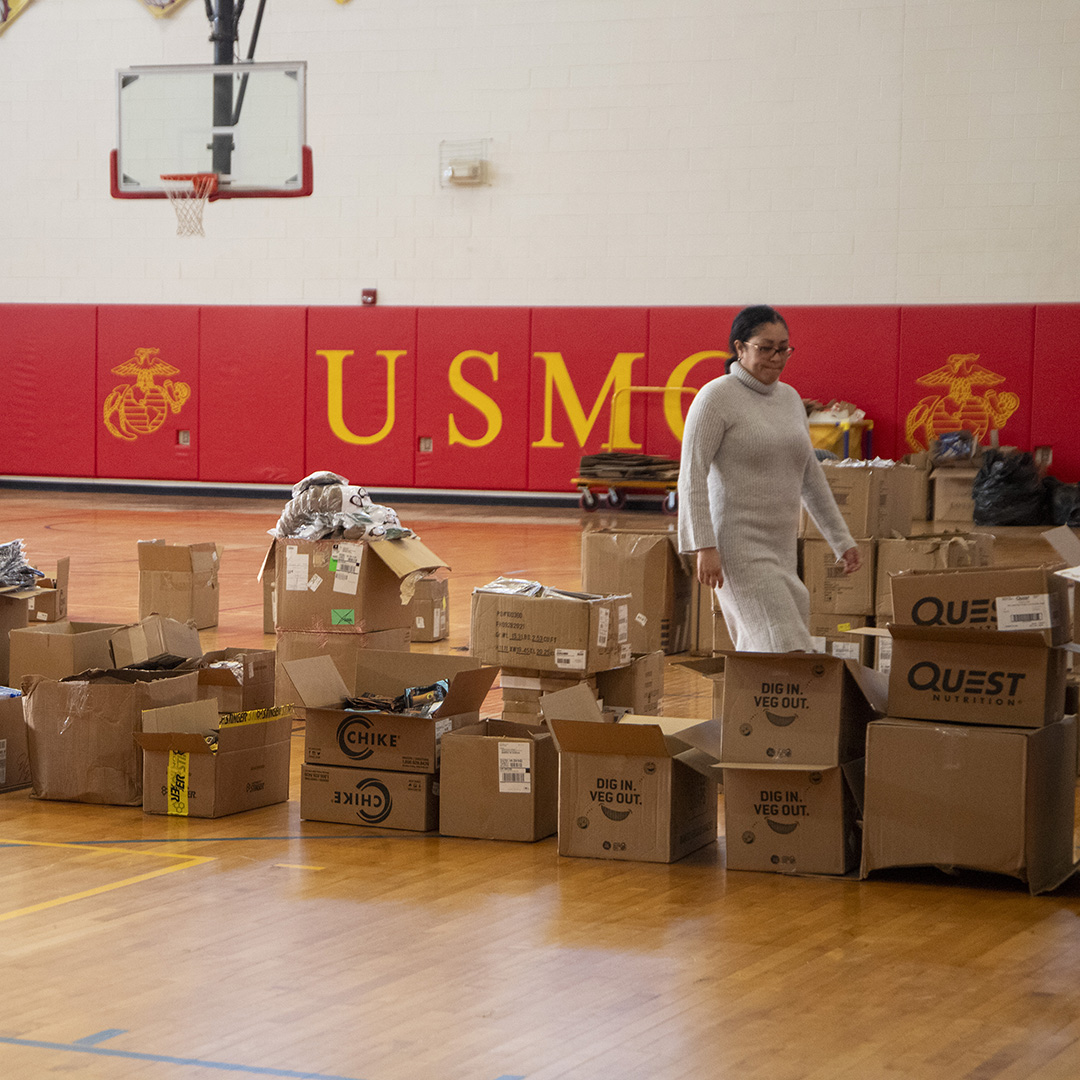 SMP Volunteer: Staging for Bag Stuffing