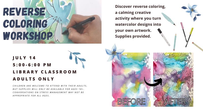Reverse Coloring Workshop