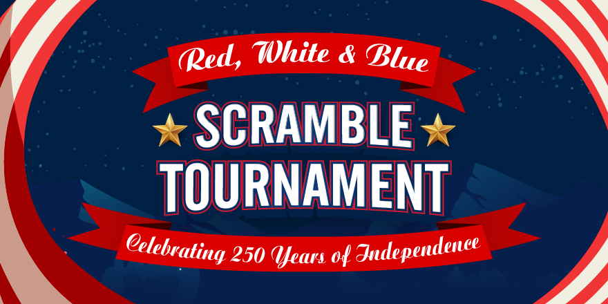 Red, White & Blue Scramble Tournament
