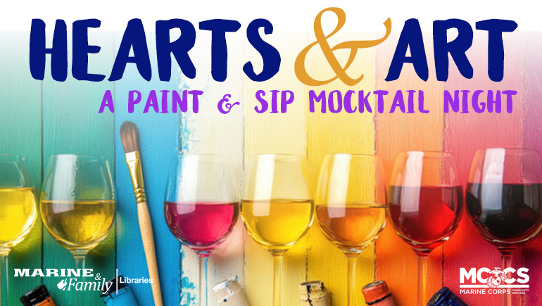 Hearts & Art: A Paint & Sip Mocktail Night