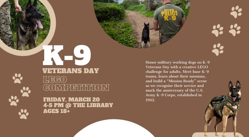 K-9 Veterans Day