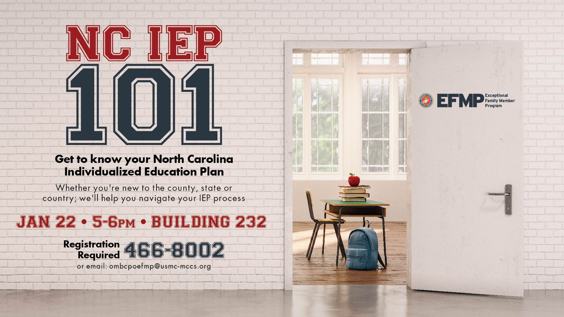 North Carolina IEP 101 with EFMP