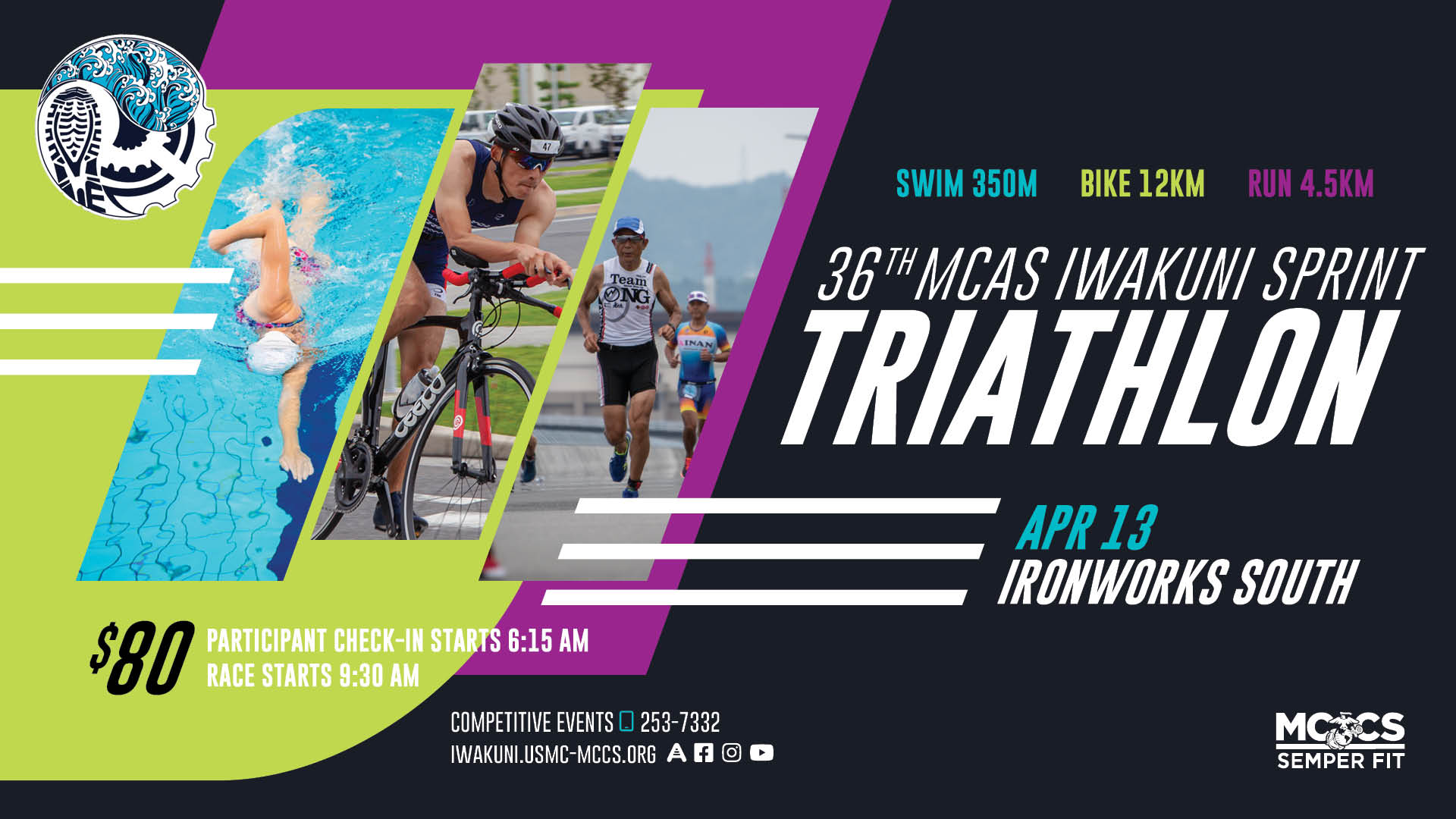 36th MCAS Iwakuni Sprint Triathlon