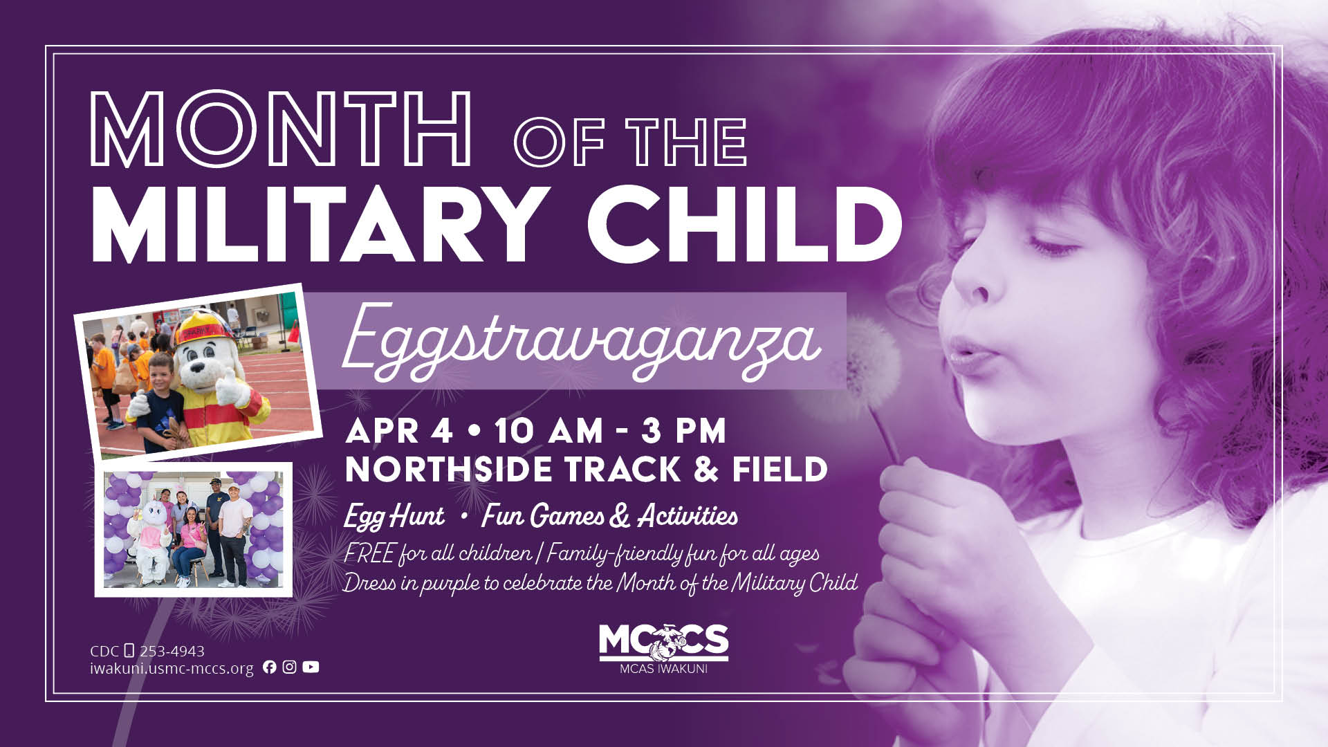 Month of the Military Child Eggstravaganza