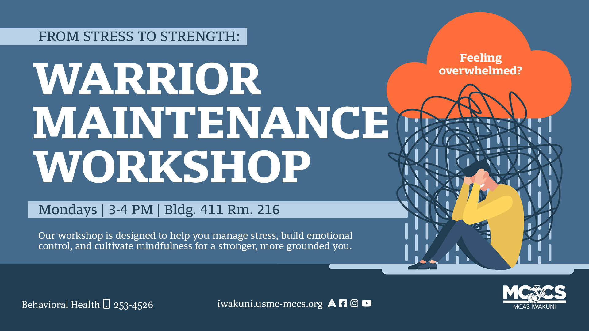 From Stress to Strength: Warrior Maintenance Workshop