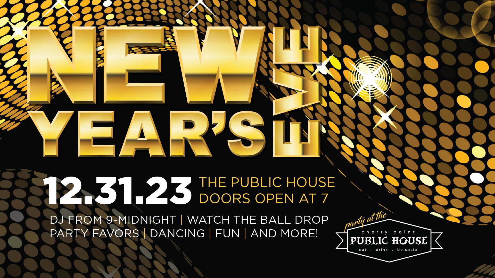 New Year's Eve Party at the Public House