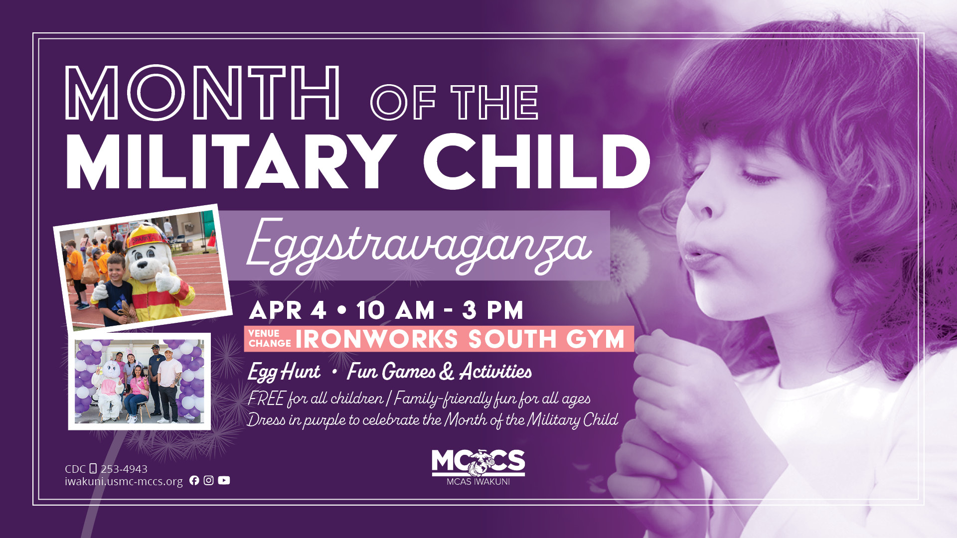 Month of the Military Child Eggstravaganza