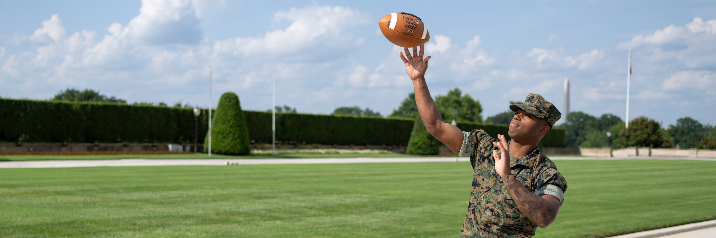 2ndLt Rayuan Lane III Makes Jaguars Roster, Balancing Pro Football and Marine Corps Service