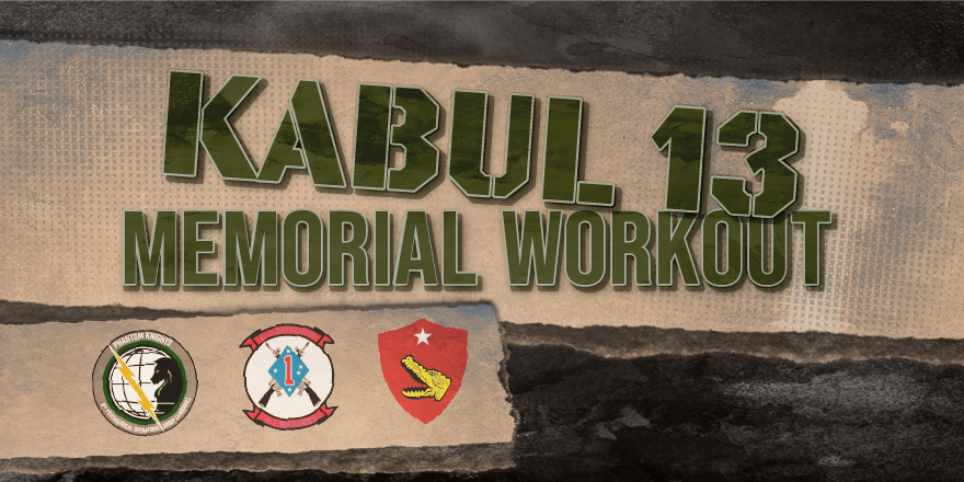 Kabul 13 Memorial Workout