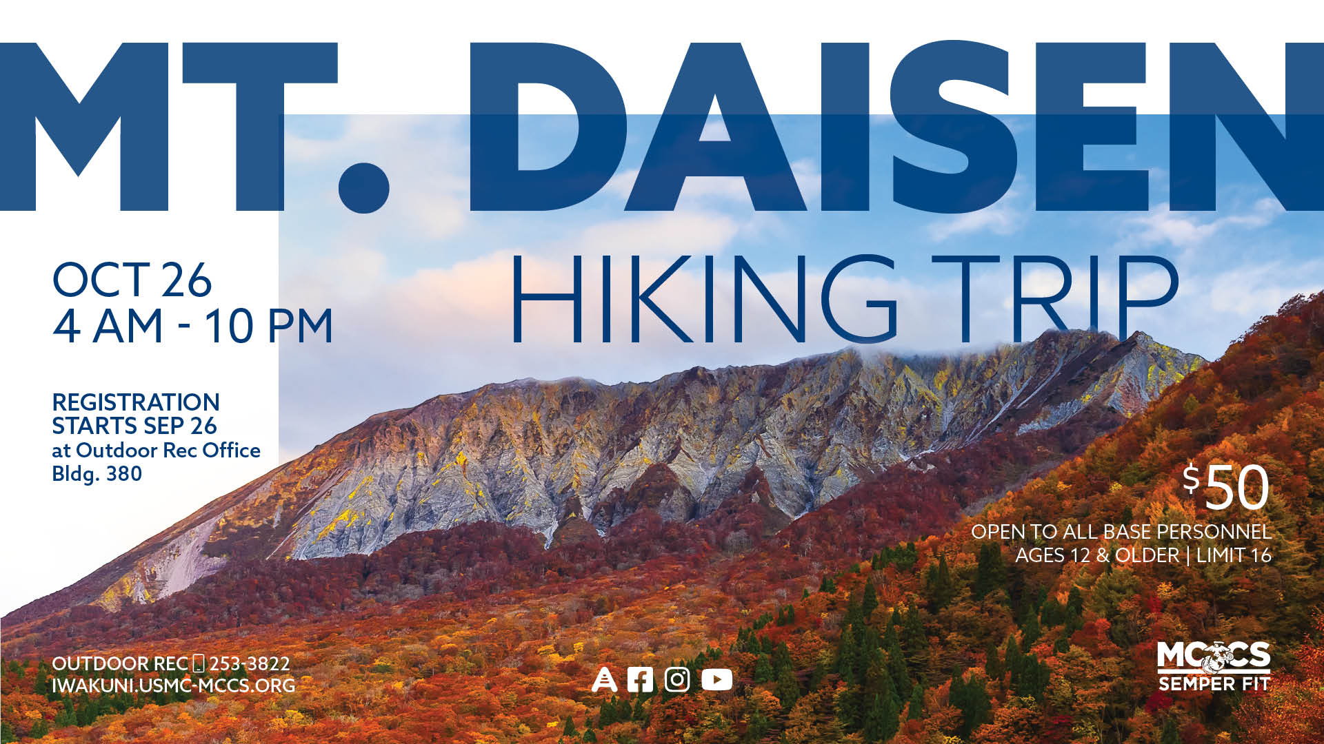 Mt. Daisen Hiking Trip