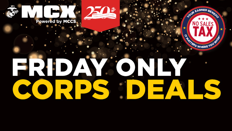 MCX: Friday Corps Deals