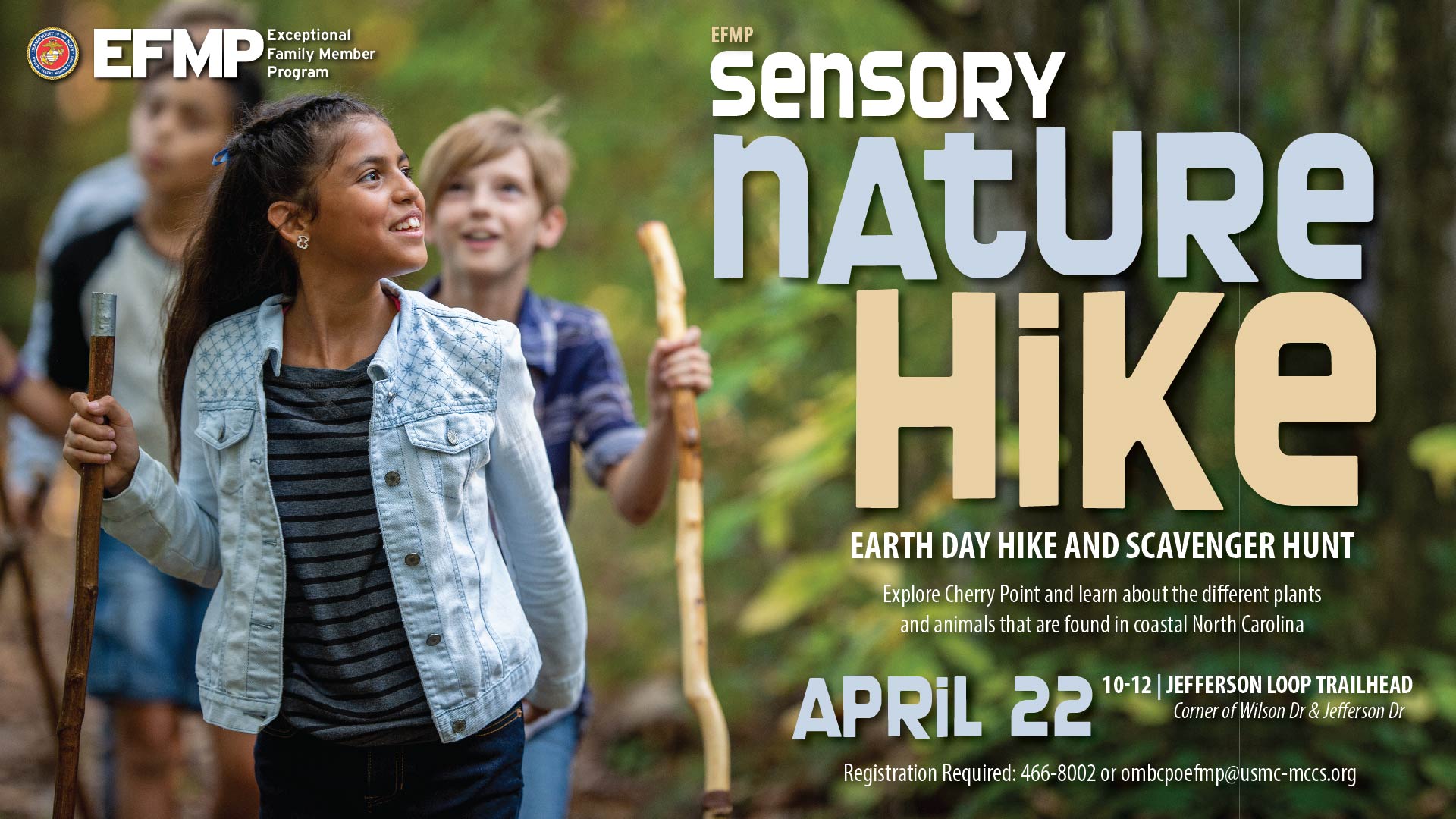 EFMP Sensory Nature Hike