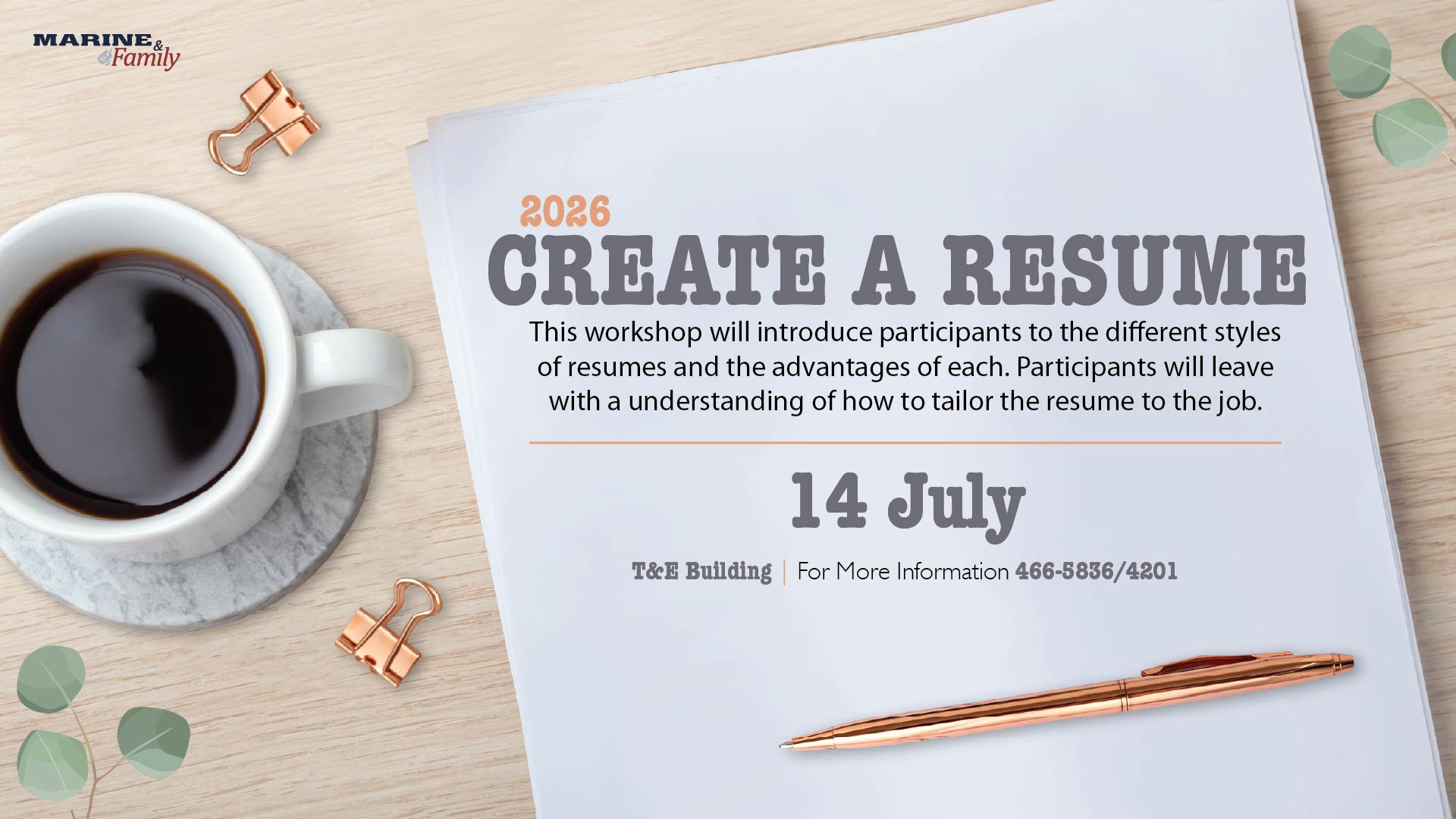 Civilian Resume Writing