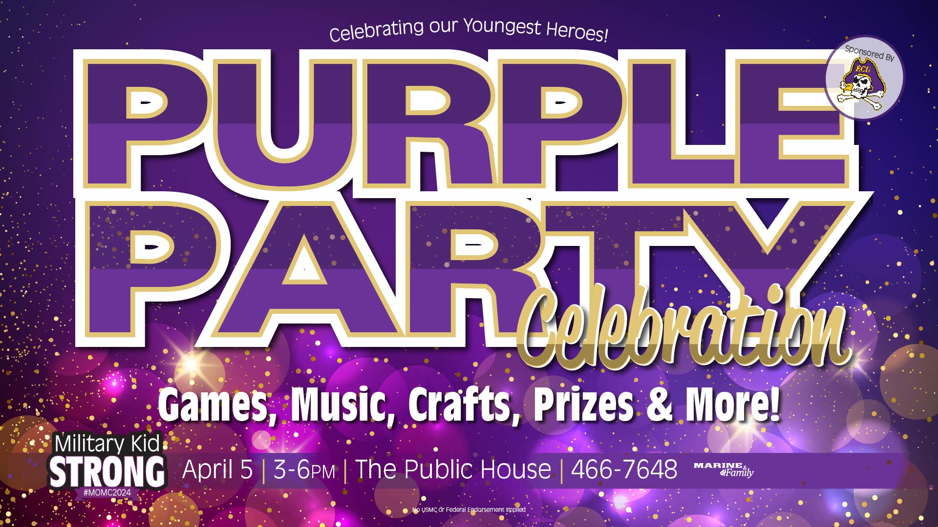 Purple Party Celebration