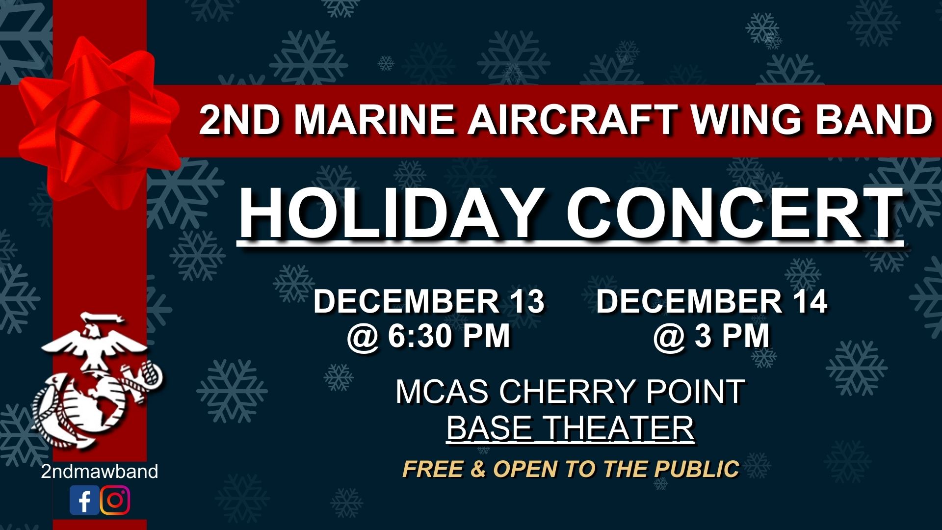 2nd Marine Aircraft Wing Band Holiday Concert