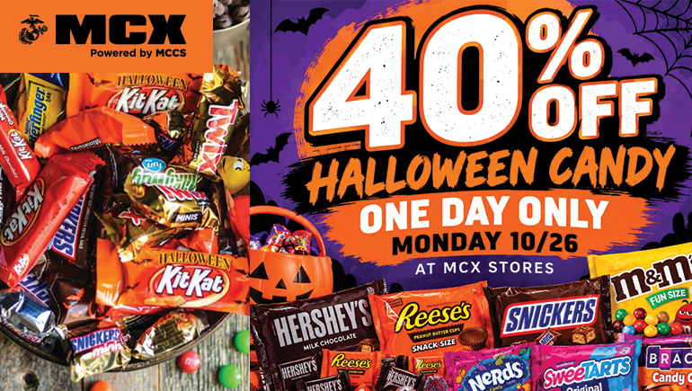 MCX: 40% Off Halloween Candy