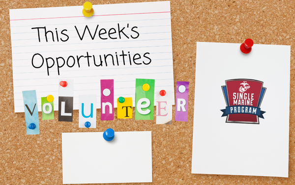 SMP Volunteer Opportunities: Week of May 18
