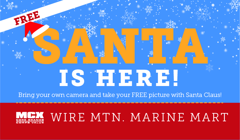 Here Comes Santa Claus: Wire Mountain Marine Mart