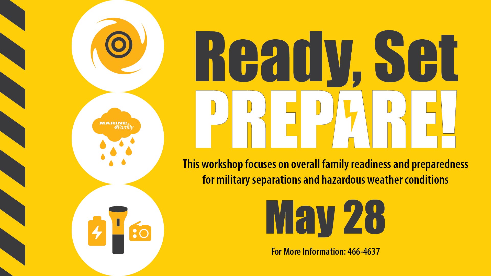 Ready, Set, Prepare