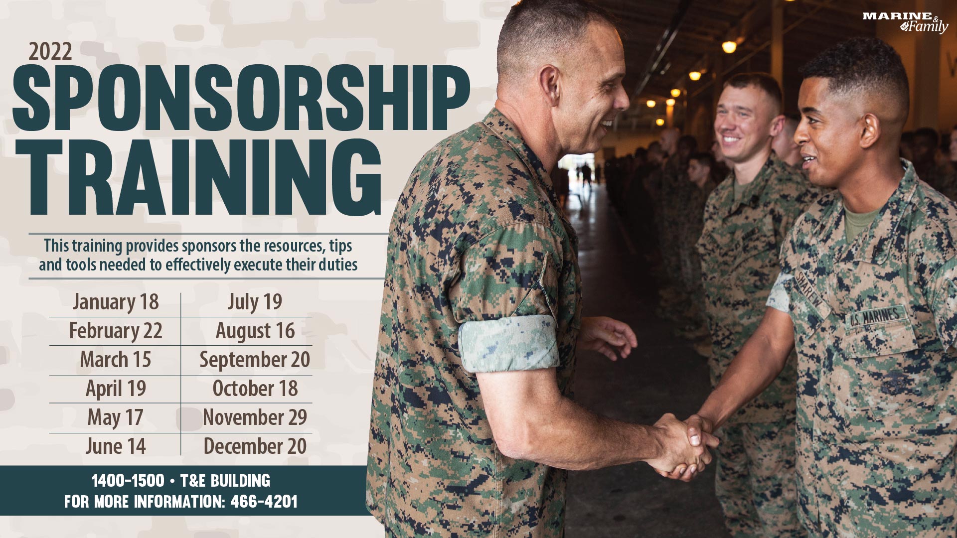 Command Sponsorship Training