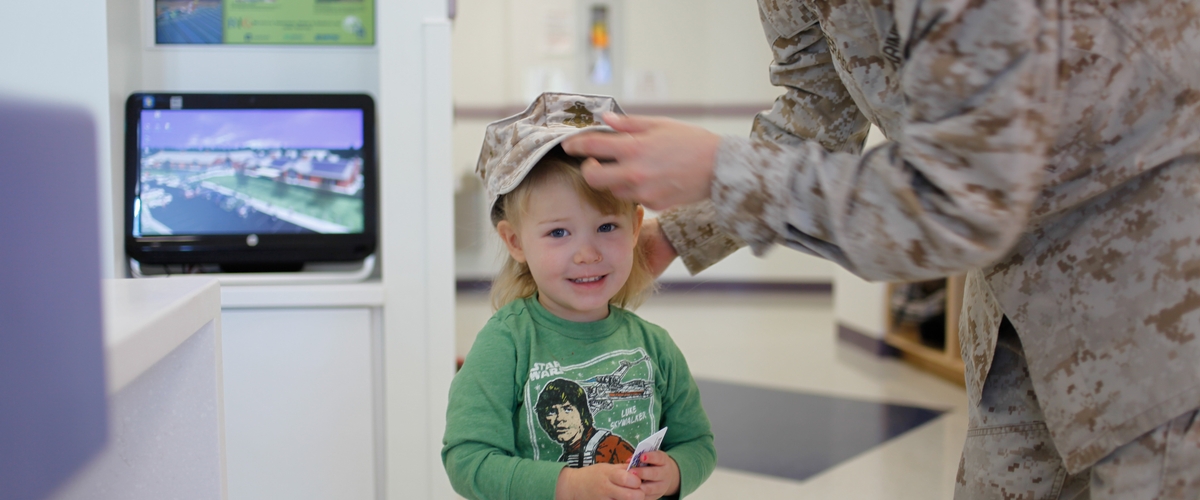 Purple Up for Marine Corps Kids!