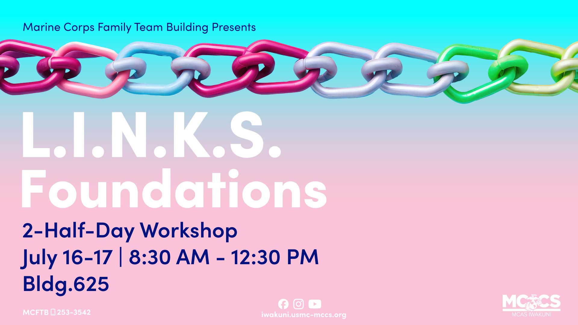 L.I.N.K.S. Foundations Workshop - 2 Half-Day Workshop