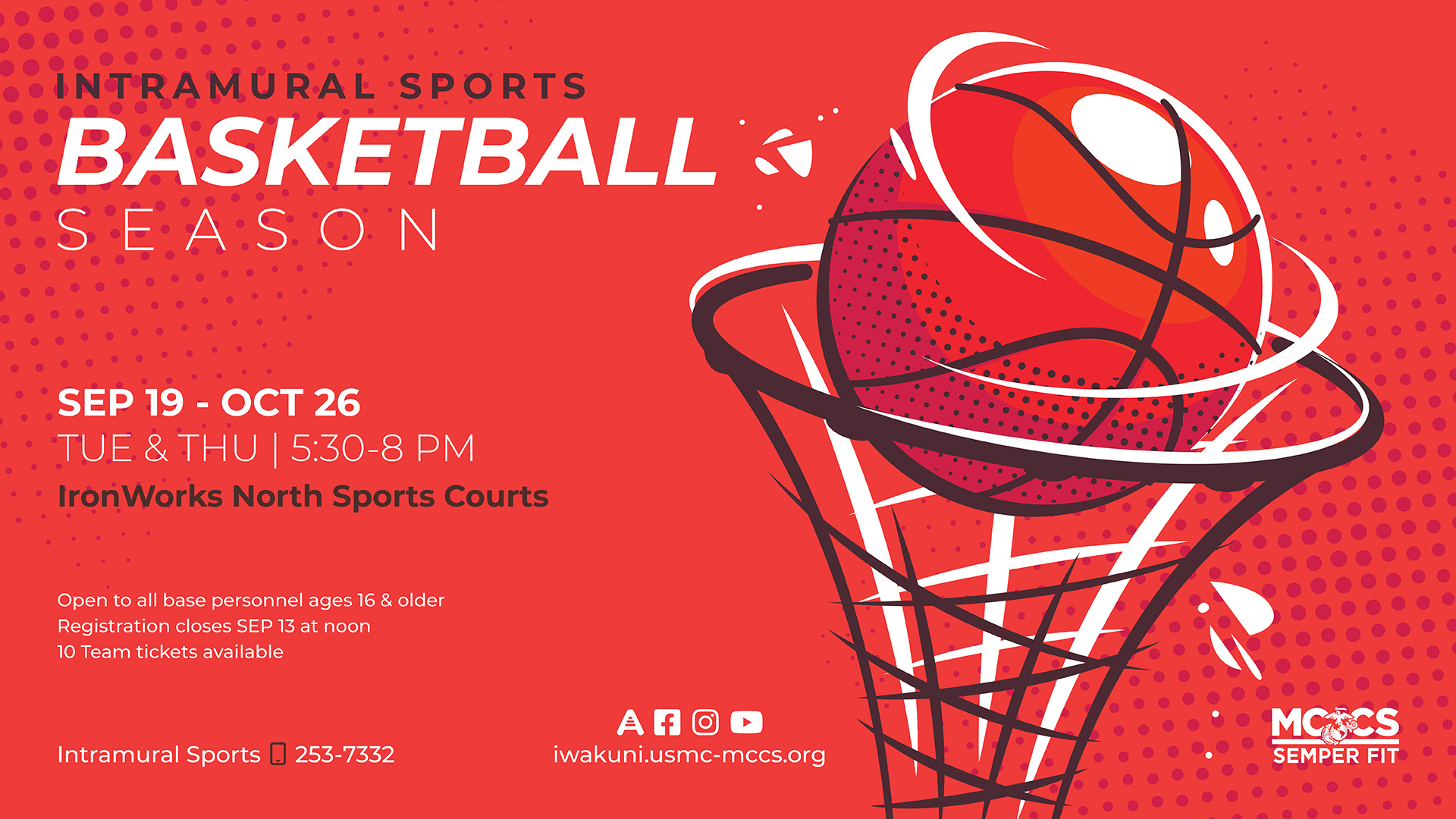 Intramural Sports Basketball Season