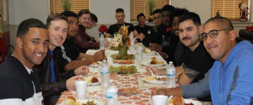 A Thanksgiving Feast of Generosity and Connection for Single Marines & Sailors