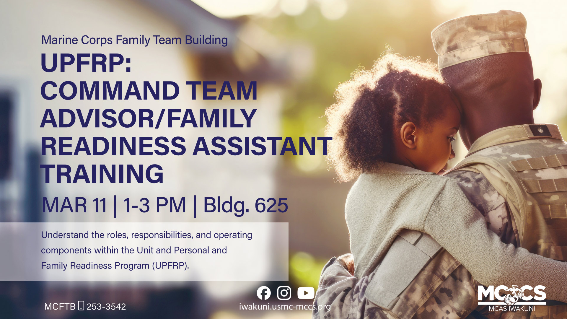 Command Team Advisor/Family Readiness Assistant Training